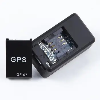 BEESCLOVER Mini Vieta Tracker Aptikimo Sistema GF-07 GPS Ilgo Laukimo Magnetinio SOS Sekimo Prietaisas Transporto priemonės/Automobilių/Asmuo r25