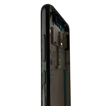 BINYEAE Metalo Viduryje Kadro Bezel Priekinis Rėmas Nokia X5 5.1 Plius Naujausias Backplate Viduryje Važiuoklės Su Šoniniais Klavišus