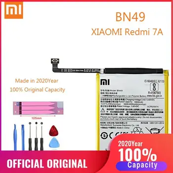 BN49 Originalus XIAO MI Telefono Baterija Xiaomi Redmi 7A Pakeitimo Baterijas Xiomi bateria 4000mah +Įrankiai