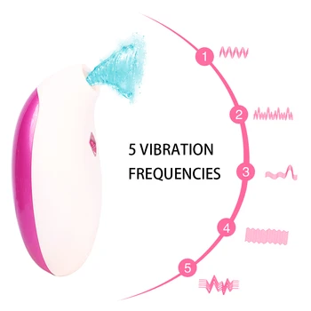 Clit Sucker Vibratorius Moterims Gspot Stimuliatorius Mamos Spenelių Vibratorius Žodžiu Suaugusiųjų Sekso Žaislas, skirtas Moters Blowjob Liežuvio Sekso Produktas