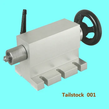 CNC tailstock 4 Ašies MT2 sukimosi Ašis Graviravimo Staklės Tekinimo Griebtuvas