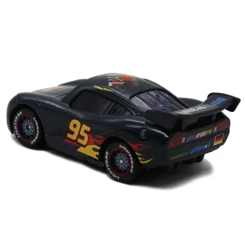 Disney Pixar Cars 2 3 Vokietija juodasis Žaibas McQueen Metalo Diecast lydinio klasikinis Žaislas, Automobilių 1:55 Ženklo žaislai Naujas Sandėlyje