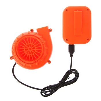 Elektrinis Mini Ventiliatorius, Oro Pūstuvas Pripučiamas Žaislas, Kostiumai, Lėlės Baterija USB