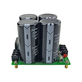 GHXAMP Lygintuvas Filtras Valdybos Teigiamas Neigiamas Filtras Dual 50V AC Lygintuvas Filtras Maitinimo Valdybos 10000uF/100V 1pc