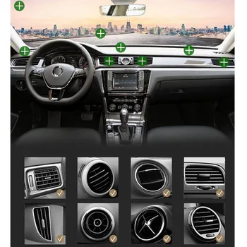 Gyvis Automobilinis Telefono Laikiklis, Mobilaus Telefono Laikiklis Stovi Automobilis Nėra Magnetinių GPS Mount Support