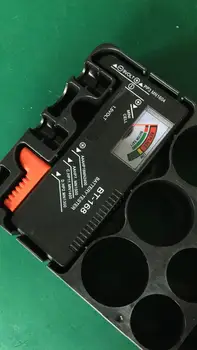 HIREED MINI Baterijos Laikymo Dėžutė Atveju Organizatorius AA AAA 9V AG CR C D su BT168 Baterijos Testeris Bateria Talpa Detektorius