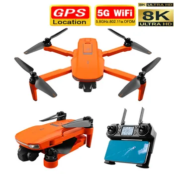 ICAT7 Drone 4k 8k GPS 5G WiFi, dvi ašis gimbal kamera brushless variklio parama TF kortelę skrydžio 25 min VS sg906 pro Vaikams Žaislas