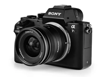 Kamlan 21mm F1.8 Nešiojamas Vandeniui Veidrodžio Fotoaparato Instrukciją Fix Focus Premjero Objektyvas Canon EOS-M Sony E-Fuji FX/ M4/3