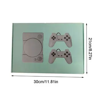 Klasikinis 8-bitų PS1 Mini Namuose Žaidimų Konsolės, Retro Dviejų žaidėjų Žaidimas Konsolės 620 Žaidimai 090F