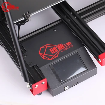 Kūrybiškumo CY300 FDM 3D spausdintuvo rinkinys dvigubos svirties palaiko automatinio niveliavimo 0,4 mm antgalis spausdinimo dydis 300x300x400 TMV2208 ratai