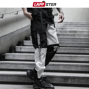 LAPPSTER Vyrų Japonijos Streetwear Krovinių Kelnės 
