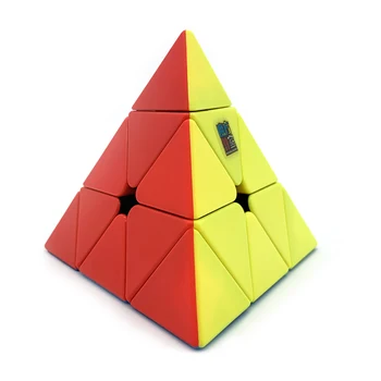 Magiškasis Kubas 3x3x3 Greitis Klasikinis Profesionalūs aukštos kokybės Piramidės Trečiųjų kad Pasukti Puzzle Kubo Magico Lipdukas Vaikų Žaislas