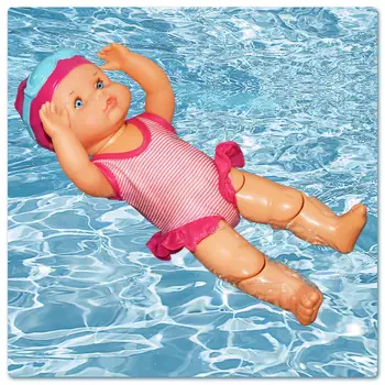 Meno Mielas Lėlės Ne silikono Nevalgoma Mini Papuošalai Žaisti Naujų Jėgų Plaukimo Lėlė aš galiu Plaukti Namų Dekoracijas Atostogų Birt