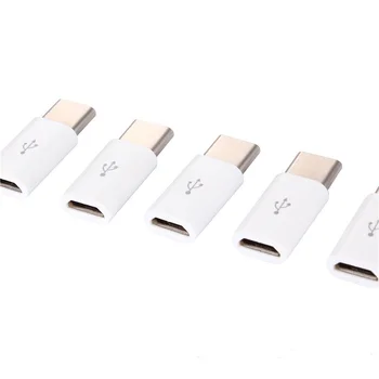 Micro USB Female į 8 pin Male micro usb į usb 3.1 C tipo Jungtis, Keitiklis, Adapteris, Skirtas MacBook MP3 PC