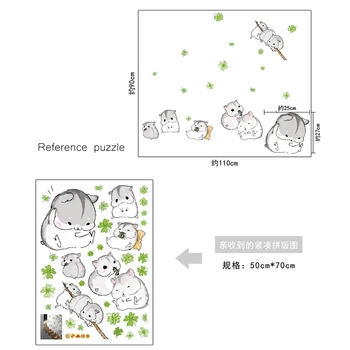 Mielas Žiurkėnas Totoro Sienų Lipdukai Vaikams Vaikų Darželio Vaikų Kambario Animacinių Filmų Kawaii Freskomis Puikus Anime Kiaulyčių Tapetai Namų Dekoro