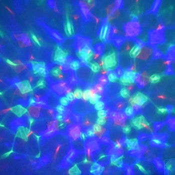 Mini magic LED Scenos Šviesos spalvinga DJ Disco Šviesos Efektas Krištolo Rutulį Strobe sukasi Scenos šviesos namuose ktv Šalis atostogų šviesos