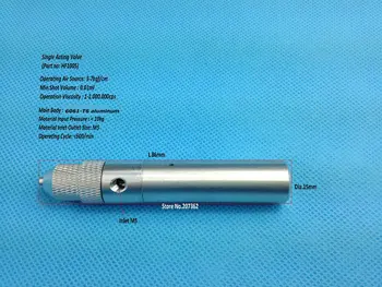 Mini Ritės Dozavimo Vožtuvas (HF1005 )Nr.-Drip Snuf-Bak vieno veikiantis mažo-didelio klampumo skysčių, kaip PVC,Silikonas, sandarikliai