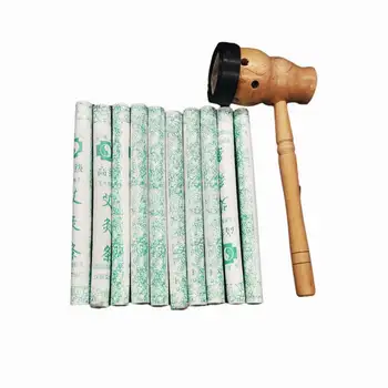 Moxibustion Moxa Degiklis Dėžutė Su 10 Grynas Moxa Stick Rolls - Tradicinės Kinų Masažo Terapija Antistress & Akupunktūra