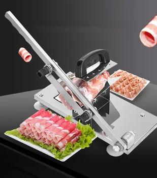 Namų Ūkio Vadove Ėriukų Slicer Šaldytos Mėsos Pjaustymo Mašina Jautienos Žolė Aviena Rolls Cutter