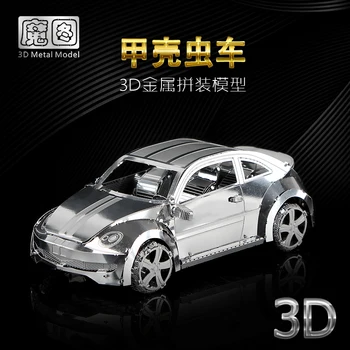 Nanyuan GELEŽIES STAR 3D metalo įspūdį Beetle modelio 