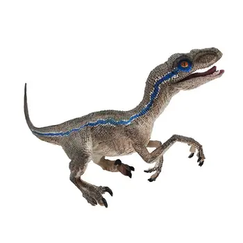 Nauja siunta Mėlyna Velociraptor Dinozaurų Veiksmų Skaičius, Gyvūnų Modelio, Žaislų Surinkėjas geriausia dovana nemokamas pristatymas didmeninė 30