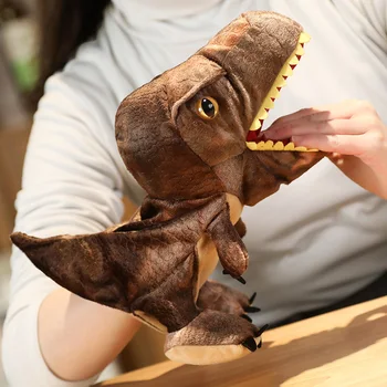 Naujas 1PC kūrybos pliušinis modeliavimas dinozaurų vertus lėlių pliušinis dinozauras, lėlės, minkšti gyvūnų pliušiniai žaislai vaikams berniukas gimtadienio dovanos