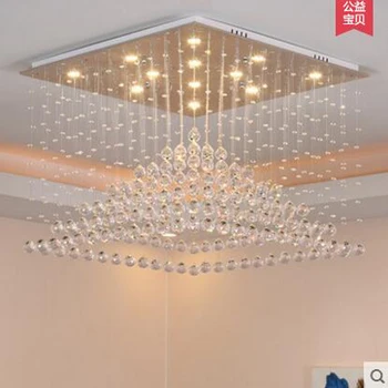 Naujas, modernus minimalistinis led kristalo lempa sietynas prabanga kambarį šiltas miegamasis restoranas žibintai kūrybos miltai lempos
