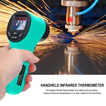 Naujo Tipo Termometras Su LCD Ekranu Pramonės Termometras Dėl Aukštos Temperatūros Ir Pavojingų Objektų Matavimas
