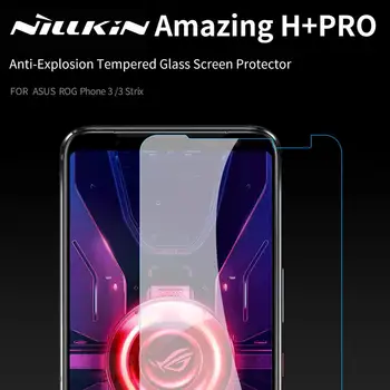 Nillkin Screen Protector, Stiklo Plėvelė Asus ROG Telefonas, 3 /Strix H+PRO 2.5 D 9H Apsauginis Stiklas Asus ROG3 Strix