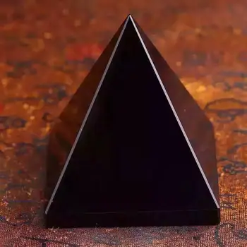 Obsidianas Piramidės Kambarį Natūralus Akmuo Kristalas Obsidianas Piramidės Puošyba, Stalo Apdailos Lašas Laivybos