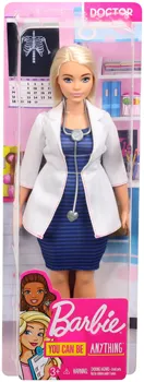 Originalias Barbie Karjeros Lėlės Gydytojas Barbie DVF50-FXP00 барби оригинал