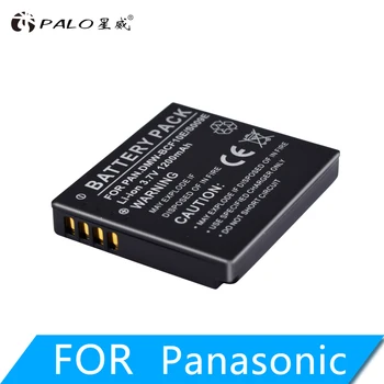 PALO 1PCS NT-BCF10E NT BCF10E, 3,7 V 1200mAh Fotoaparato Baterija Panasonic NT-BCF10E NT BCF10 BCF10 DMC-FS12 DMC-FX60 z1