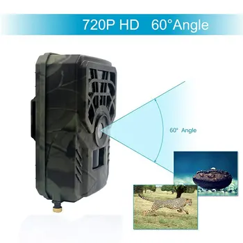 PR300A Laukinės gamtos Takas Kamera 1080P Skautų Infraraudonųjų spindulių Naktinio Matymo Vandeniui Nešiojamų Lauko Medžioklės Kameros