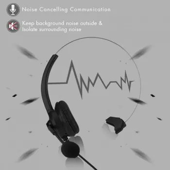 Skambučių Centras laisvų Rankų įranga Su Mikrofonu 2.5/3.5 mm Plug Telefonu, Balso Ryšio Ausinių Kompiuterių PC Žaidimo garso Valdymas