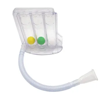 Spirometrijos Mokymo Trijų Kamuolys Priemonės Kvėpavimo Pratimai, Chirurginės Reabilitacijos vidutinio Amžiaus ir Pagyvenusių žmonių