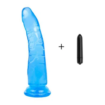 Tikroviškas Dildo Dirželis Ant Big Penis su siurbtuko Sekso Žaislai Moterims Jelly Anal Butt Plug Klitorio Stimuliatorius Masturbator