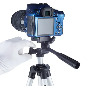 Universalios Aliuminio Nešiojamų Lengvas Trikojis Kelionės Stovėti kamera Kamera Su Krepšys ir mobiliųjų Telefonų Laikiklis