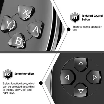 Vaizdo Žaidimų Konsolės Grotuvas X6 Žaidimas Nešiojamą Retro Žaidimo 4.3 Colių Ekranas Mp4 Grotuvas Žaidėjas Paramos Kamera Vaizdo E-knyga