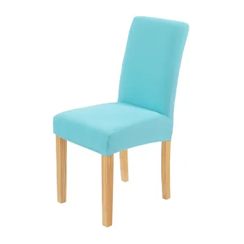 Vientisos Spalvos Kėdė Padengti Spandex Didelis Dydis Ruožas Elastinga Užvalkalai Kėdžių Dangose Balta, Valgomasis, Virtuvė Vestuvių Puotą Viešbutyje