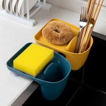 Virtuvės kriauklė kanalizaciją saugojimo krepšys siurbtukas lentynos, virtuvės reikmenys indų plovimo skuduras lazdelės įvairios saugojimo krepšys