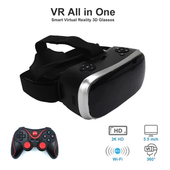 Visi Į Vieną VR Akinius 2K HD WIFI 3D Smart Akinius VR integruota mašina 3G 16G Virtualios Realybės Svaiginančius VR Šalmas