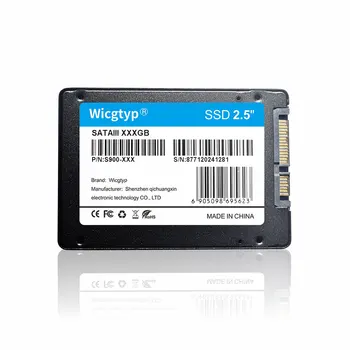 Wicgtyp 7MM 2.5 SATA III 6GB/S SATA ii 3 2 hd ssd 120 GB Solid State Disk drive kietasis diskas SSD Nešiojamajame Kompiuteryje Metaliniu korpusu