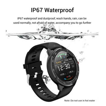 Šiaurės Krašto Smart Watch Vyrų IP68 Vandeniui HD Ekranas Full Screen Touch SmartWatch Širdies ritmas, Kraujo Spaudimas Sporto Treniruoklių