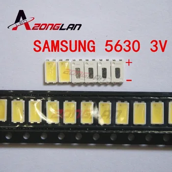 100VNT SAMSUNG LED Apšvietimas 0.5 W 3v 5630 Cool white Backlight LCD TV TV Taikymas SPBWH1532S1ZVC1BIB