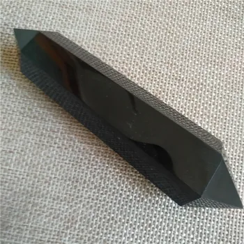 10cm kvarco kristalo lazdelė Gamtos Obsidianas dekoratyvinis krištolo kristalų chakra lazdelė akmenų ir kristalų