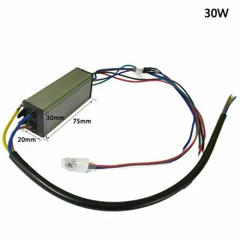 10W 20W 30W 50W 100W RGB LED Driver Vandeniui IP65 Maitinimo Adapteris Transformatorius AC85-265V su 24-Nuotolinio Valdymo klavišai