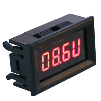 2 in 1 LED Matuoklis Tachometras Skaitmeninis RPM Voltmeter Auto Variklio sukimosi Greičio 40m ADC 8V-17V priimti 0.36 skaitmeninės vamzdis