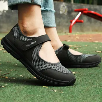 2019 Vasaros Mados Moterų Butas Platforma Batų Kvėpuojantis Akių Laisvalaikio Bateliai Moccasin Zapatos Mujer Ponios Valtis Batai Sportbačiai