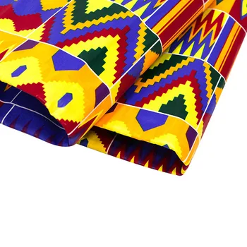 2020 m. Afrikos Ankara Kente batikos audinio nekilnojamojo vaškas pagne medvilnės aukščiausios kokybės Afrikos krakmolytas tissu, siuvimo suknelė amatai 
