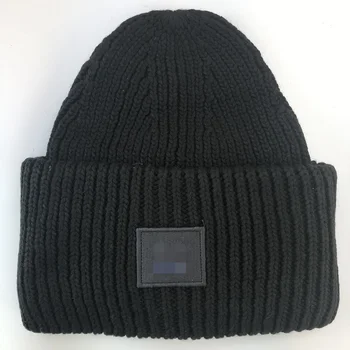 2020 naujų spuogų Unisex vyrų ir moterų rudens ir Žiemos SKRYBĖLĘ kašmyro vilnos skrybėlę dvigubo sluoksnio šiltas pora kepurę šilta megzta kepurė